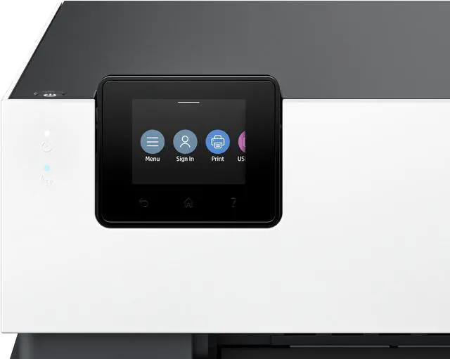 Alt view image 18 of 20 - HP OfficeJet Pro 9110b Printer, Color, Printer for Home and home office, Print, Wireless; Two-sided printing; Print from phone or tablet; Touchscreen; Front USB flash drive port
