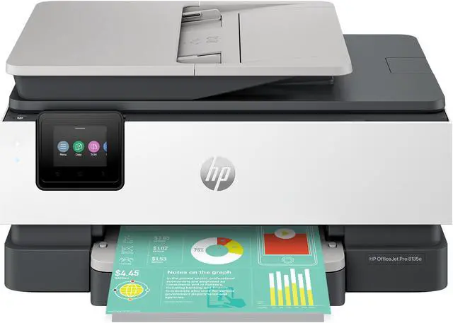 Main image of HP OfficeJet Pro 8135e All-in-One Printer w/ bonus 12months Instant Ink through HP+ 40Q35A#B1H