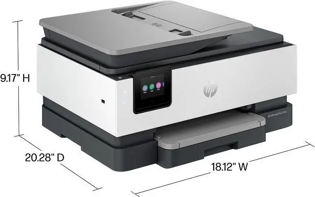 Alt view image 5 of 14 - HP OfficeJet Pro 8135e All-in-One Printer w/ bonus 12months Instant Ink through HP+ 40Q35A#B1H