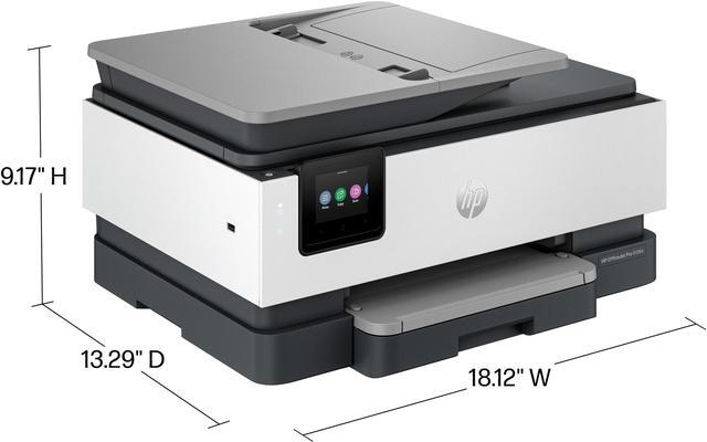 Alt view image 5 of 20 - HP OfficeJet Pro 8139e Wireless All-in-One Color Inkjet Printer, Print, scan, copy, fax, ADF, Duplex printing best for home office, 1 year of  Instant Ink included with HP+ (40Q51A)