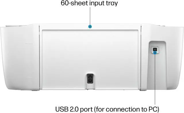 Alt view image 12 of 19 - HP DeskJet 2855e All-in-One Wireless Color Printer