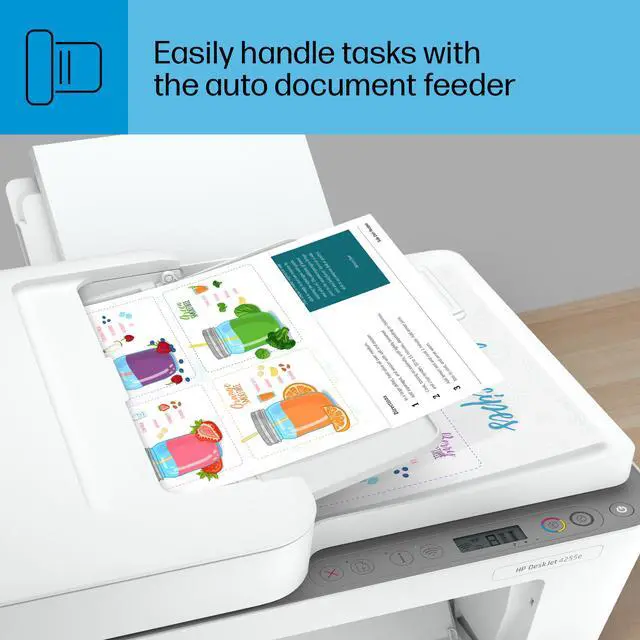 Alt view image 10 of 18 - HP DeskJet 4255e All-in-One Wireless Color Printer 588S6A#B1H