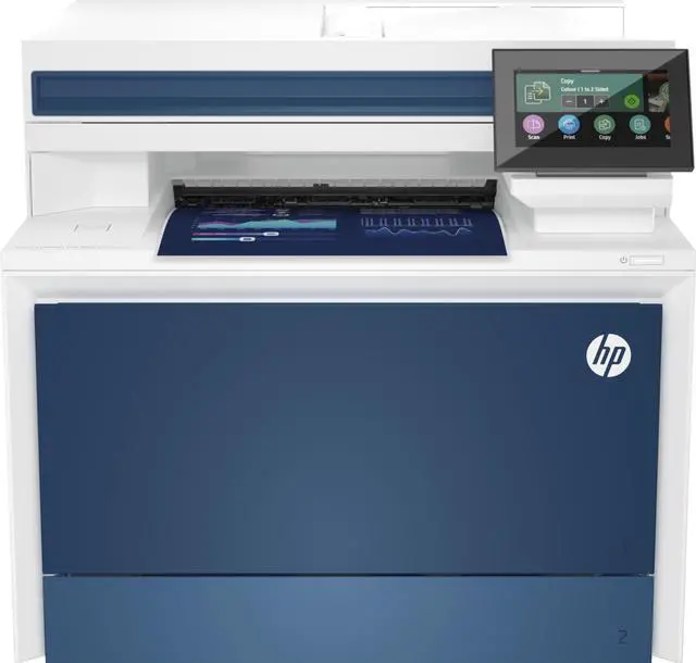 Main image of HP LaserJet Pro 4RA82FR#BGJ MFP Print speed up to 35/33 ppm black & color (letter/A4) Color Wireless Laser Printer