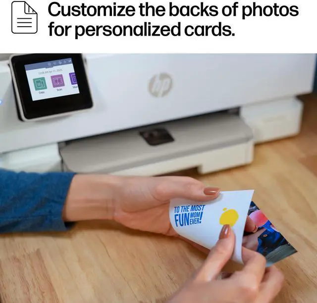 Alt view image 12 of 19 - HP Envy Photo 7975 Up to 15 ppm Black Print Speed 4800 x 1200 dpi Color Print Quality USB / Wi-Fi Thermal Inkjet MFC / All-In-One Color All-in-One Printer