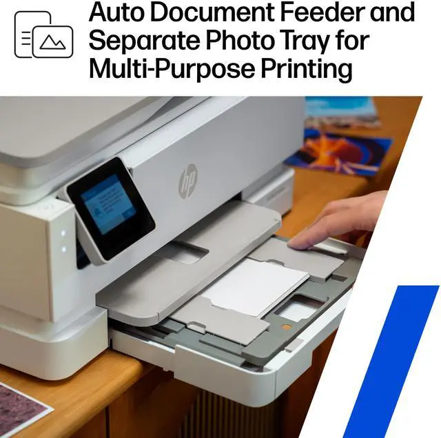 Alt view image 15 of 19 - HP Envy Photo 7975 Up to 15 ppm Black Print Speed 4800 x 1200 dpi Color Print Quality USB / Wi-Fi Thermal Inkjet MFC / All-In-One Color All-in-One Printer