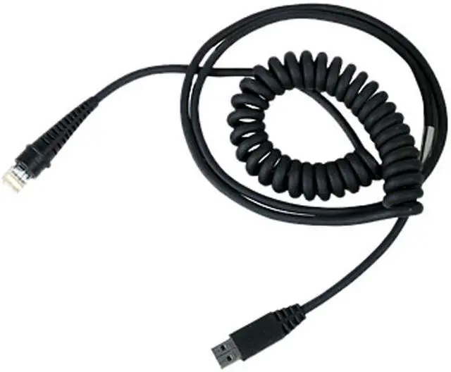 Main image of Honeywell 42206202-02E Cable: USB, Black, Type A, 2.8m (9.2’), Coiled, Host Powered