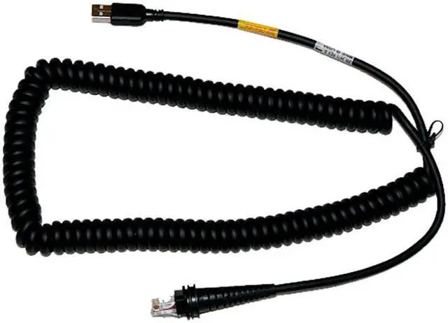 Main image of Honeywell CBL-500-500-C00 USB Coiled Cable for 1900g/1200g/1300g Series Scanners