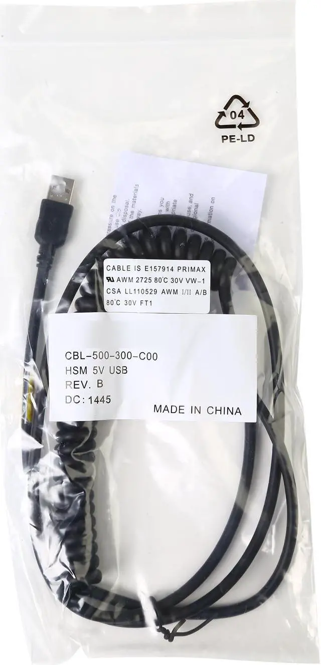 Alt view image 3 of 3 - Honeywell CBL-500-300-C00 USB Data Transfer Cable