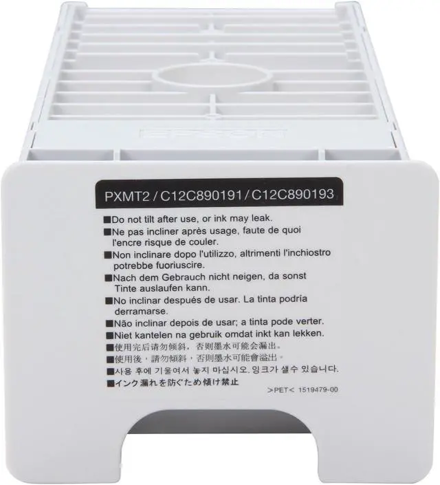 Alt view image 7 of 7 - EPSON C12C890191 Printer Maintenance Tank