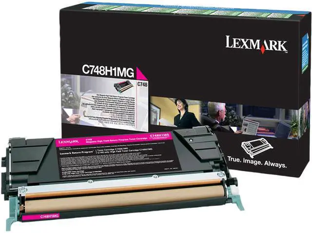 Main image of Lexmark C748H4MG High Yield Return Program Toner Cartridge - Magenta