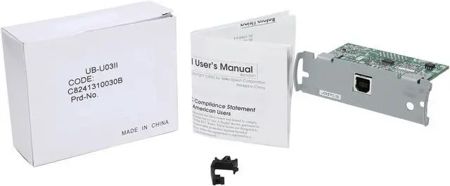 Alt view image 8 of 8 - EPSON U03II UB U03II USB adapter