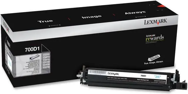 Main image of LEXMARK 70C0D10 Developer kit; Black