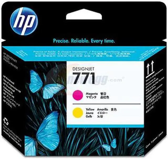Main image of HP CE018A Magenta / Yellow Designjet Printhead