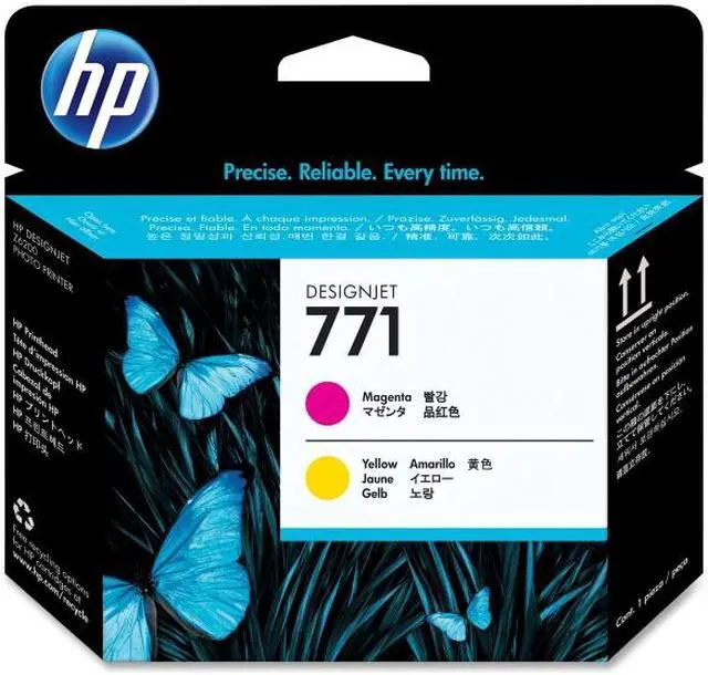 Alt view image 2 of 4 - HP CE018A Magenta / Yellow Designjet Printhead