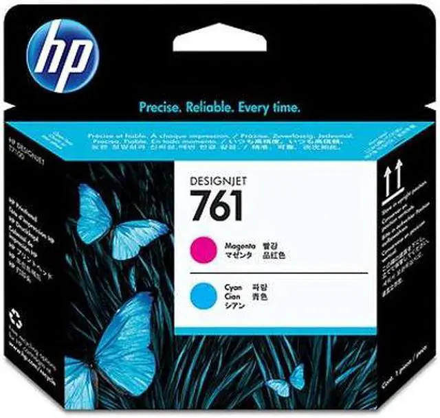 Main image of HP CH646A 761 Magenta/Cyan Designjet Printhead