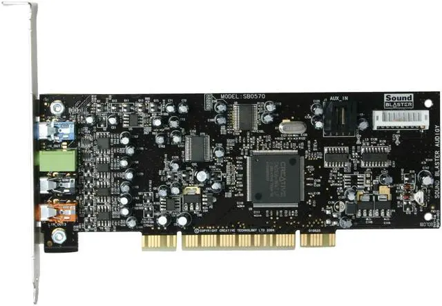 Alt view image 3 of 5 - Creative Sound Blaster Audigy SE 7.1 Channels 24-bit 96KHz PCI Interface Sound Card