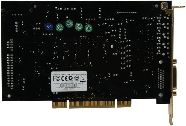 Alt view image 4 of 6 - Creative Sound Blaster X-Fi XtremeGamer Fatal1ty Pro 7.1 Channels 24-bit 192KHz PCI Interface Sound Card