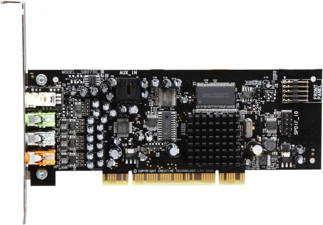 Alt view image 3 of 6 - Creative 70SB073A00000 7.1 Channels 24-bit 96KHz PCI Interface Sound Blaster X-Fi XtremeGamer