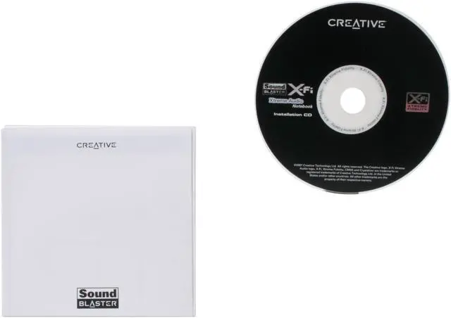 Alt view image 5 of 7 - Creative Sound Blaster X-Fi Xtreme Audio Notebook 7.1 Channels 24-bit 96KHz ExpressCard Interface Sound Card