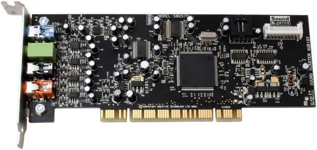 Alt view image 2 of 5 - Creative Sound Blaster Audigy SE SB0570LPVP 5.1 Channels 24-bit 96KHz PCI Interface Low-Profile Sound Card - OEM