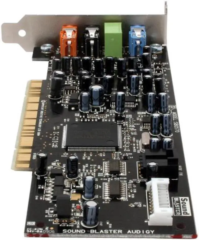 Alt view image 3 of 5 - Creative Sound Blaster Audigy SE SB0570LPVP 5.1 Channels 24-bit 96KHz PCI Interface Low-Profile Sound Card - OEM