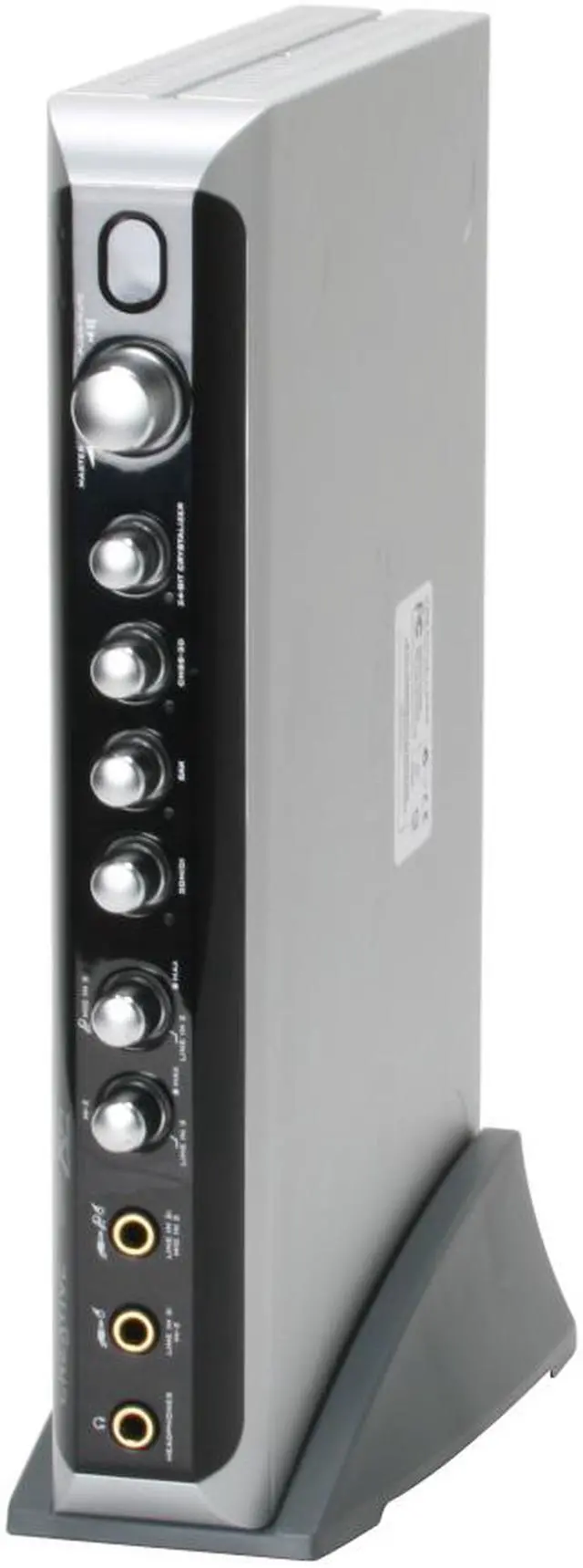 Alt view image 2 of 12 - Creative Sound Blaster X-Fi Elite Pro 70SB055A00000 7.1 Channels 24-bit 192KHz PCI Interface Sound Card (Black/Silver) (Eng)