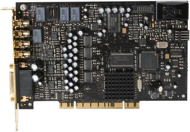 Alt view image 7 of 12 - Creative Sound Blaster X-Fi Elite Pro 70SB055A00000 7.1 Channels 24-bit 192KHz PCI Interface Sound Card (Black/Silver) (Eng)