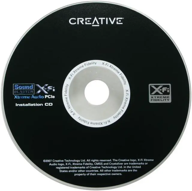 Alt view image 5 of 5 - Creative Sound Blaster X-Fi Xtreme Audio VARPAK 7.1 Channels 24-bit 96KHz PCI Express x1 Interface Sound Card - OEM