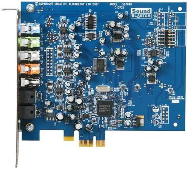 Alt view image 3 of 5 - Creative SB X-Fi Xtreme Audio (70SB104000000) 7.1 Channels 24-bit 96KHz PCI Express x1 Interface Sound Card