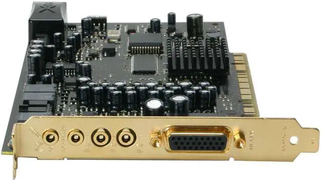 Alt view image 8 of 13 - Creative 53SB000003000 7.1 Channels 24-bit 192KHz PCI Interface Elite Pro Sound Card and HS-900 Headphone Bundle