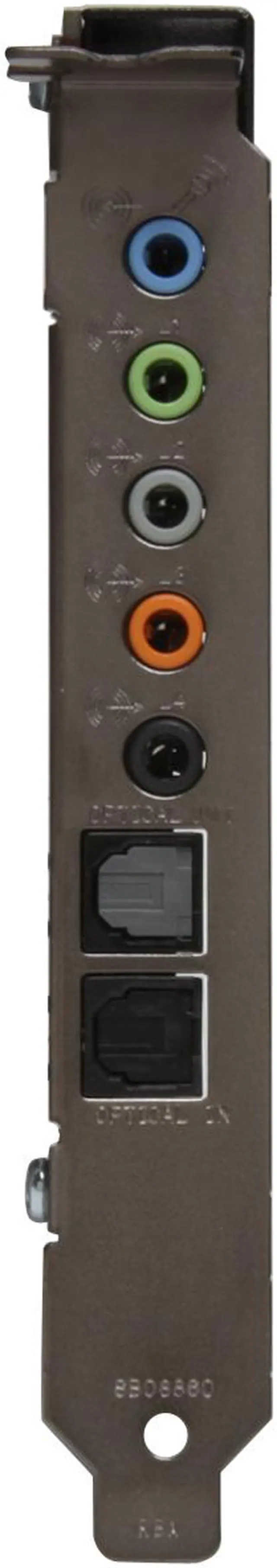 Alt view image 2 of 7 - Creative Sound Blaster X-Fi Titanium Fatal1ty Professional 70SB088600002 7.1 Channels 24-bit 96KHz PCI Express x1 Interface Sound Card