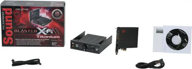 Alt view image 6 of 6 - Creative PCI Express Sound Blaster X-Fi Titanium Fatal1ty Champion Series Sound Card