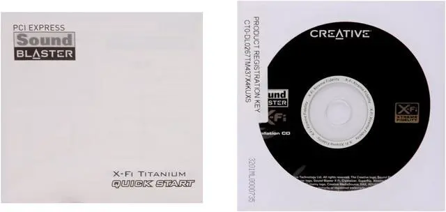 Alt view image 5 of 6 - Creative 70SB088000004 7.1 Channels 24-bit 96KHz PCI Express 1x Interface PCI Express Sound Blaster X-Fi Titanium