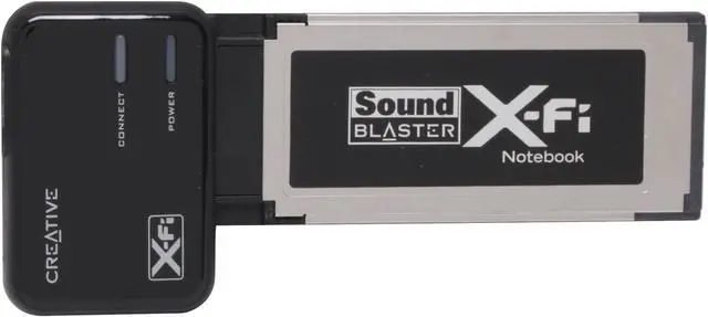 Alt view image 5 of 8 - Creative 70SB095000004 24-bit 48KHz ExpressCard Interface ExpressCard Sound Blaster X-Fi Notebook
