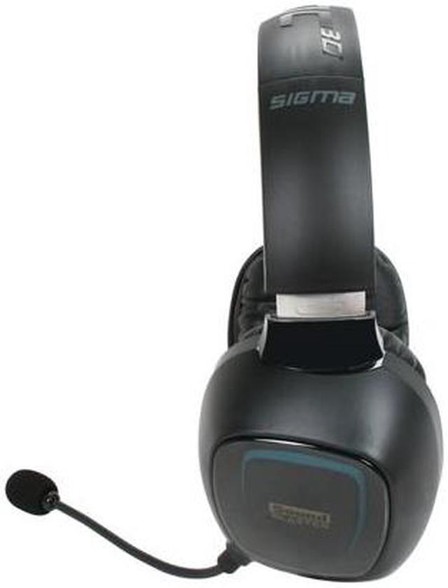 Alt view image 3 of 6 - Creative 70GH014000002 3.5mm / USB2.0 Connector Circumaural Sound Blaster Tactic 3D Sigma Headset