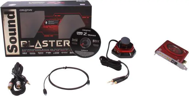 Alt view image 9 of 8 - Creative Sound Blaster Zx 116dB PCIe Gaming Sound Card with 600 ohm Headphone Amp and Desktop Audio Control Module