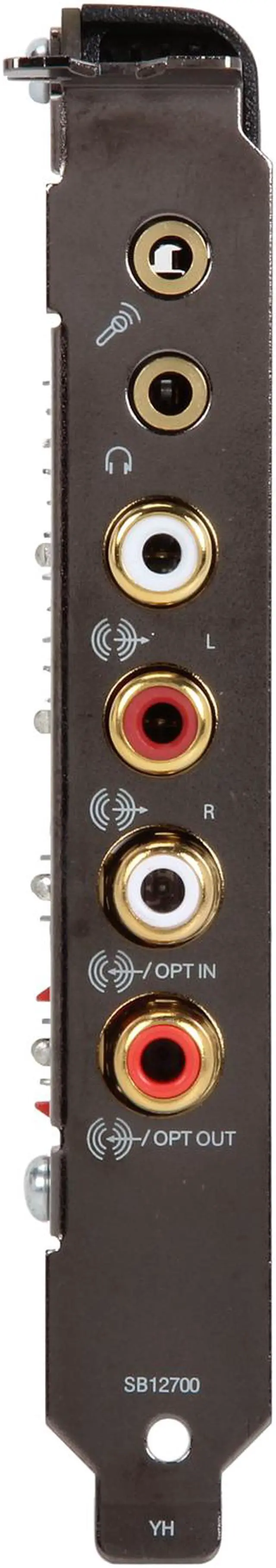 Alt view image 2 of 6 - Creative Sound Blaster X-Fi Titanium HD 24-bit 192KHz PCI Express x1 Interface Sound Card