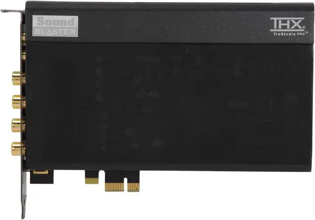 Alt view image 3 of 6 - Creative Sound Blaster X-Fi Titanium HD 24-bit 192KHz PCI Express x1 Interface Sound Card