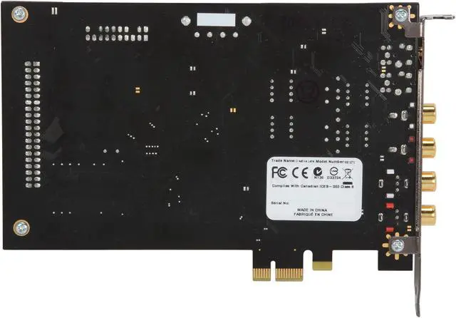 Alt view image 4 of 6 - Creative Sound Blaster X-Fi Titanium HD 24-bit 192KHz PCI Express x1 Interface Sound Card