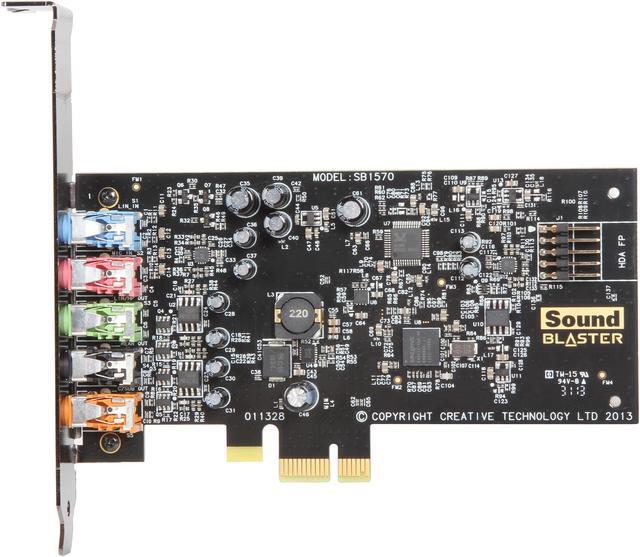 Alt view image 4 of 5 - Creative Sound Blaster Audigy FX PCIe 5.1 Sound Card with High Performance Headphone Amp