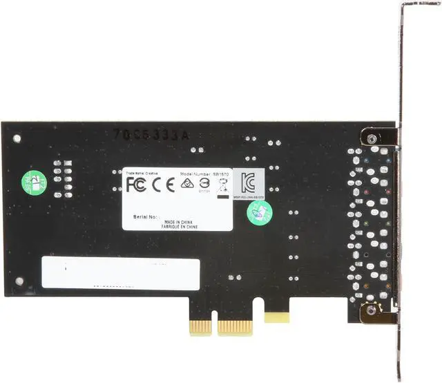 Alt view image 5 of 5 - Creative Sound Blaster Audigy FX PCIe 5.1 Sound Card with High Performance Headphone Amp