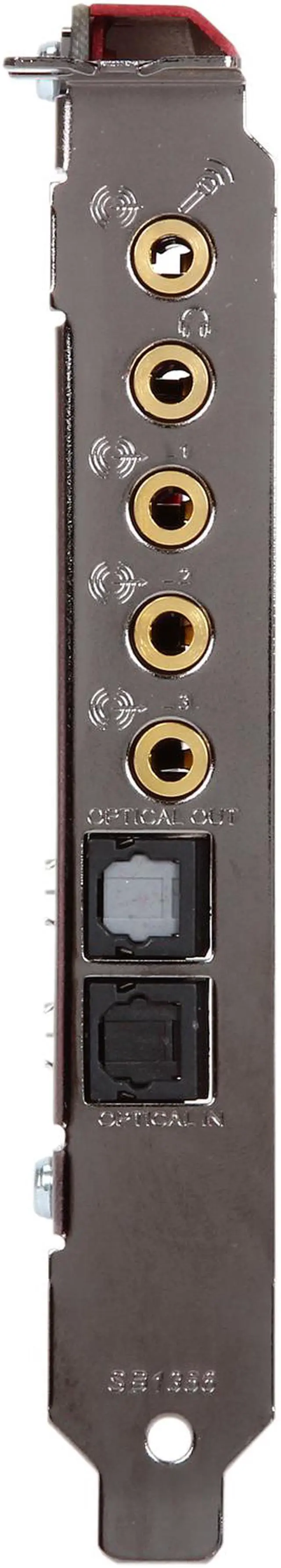 Alt view image 2 of 6 - Creative Sound Blaster Z 5.1 Channels 24-bit 192KHz PCI Express x1 Interface Sound Card