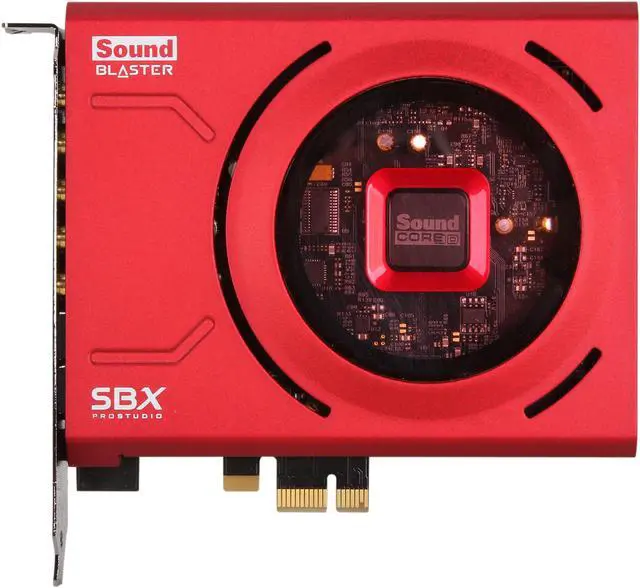 Alt view image 3 of 6 - Creative Sound Blaster Z 5.1 Channels 24-bit 192KHz PCI Express x1 Interface Sound Card