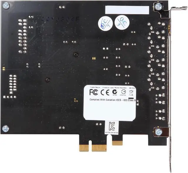 Alt view image 4 of 6 - Creative Sound Blaster Z 5.1 Channels 24-bit 192KHz PCI Express x1 Interface Sound Card
