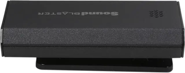 Alt view image 5 of 8 - Creative Sound Blaster E1 USB Sound Card and DAC with Powered Headphone Amp