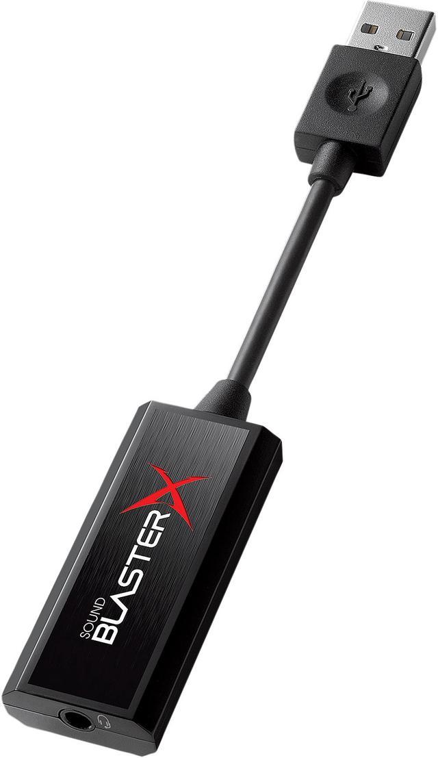  Creative Sound BlasterX G1 7.1 Portable HD Gaming USB DAC and  Sound Card (70SB171000000) : Electronics