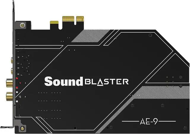Alt view image 7 of 16 - Creative Sound Blaster AE-9 Sound Card (Metallic Gray)