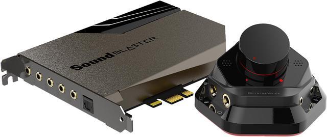 Creative Sound Blaster AE-7 Interne 5.1 canaux PCI-E, Carte son Noir, 5.1  canaux, Interne, 32 bit, 127 dB, PCI-E