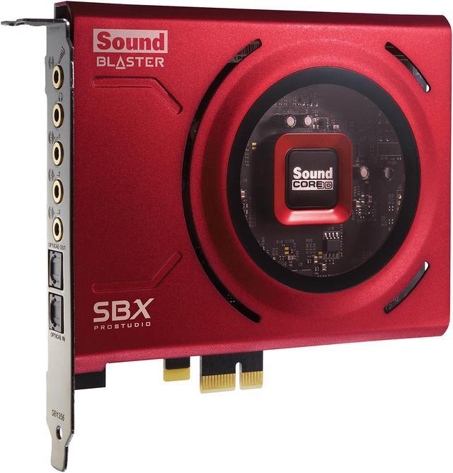 Alt view image 5 of 10 - Creative Sound Blaster Z SE Internal PCI-e Gaming Sound Card and DAC, 24-bit / 192 kHz, 116 dB SNR, ASIO, 600O Headphones Amp, Mic EQ, Discrete 5.1 / Virtual 7.1, Supports Dolby Digital Live, DTS