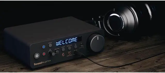 Alt view image 5 of 8 - Creative Sound Blaster X5 Hi-res External Dual DAC USB Sound Card - 7.1 Sound Channels - USB Type C - 120 dB - 3 Byte 192 kHz Maximum Playback Sampling Rate - USB - 1 x Number of Microphone